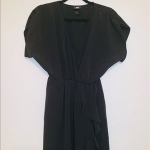 Black Basic Short Dress